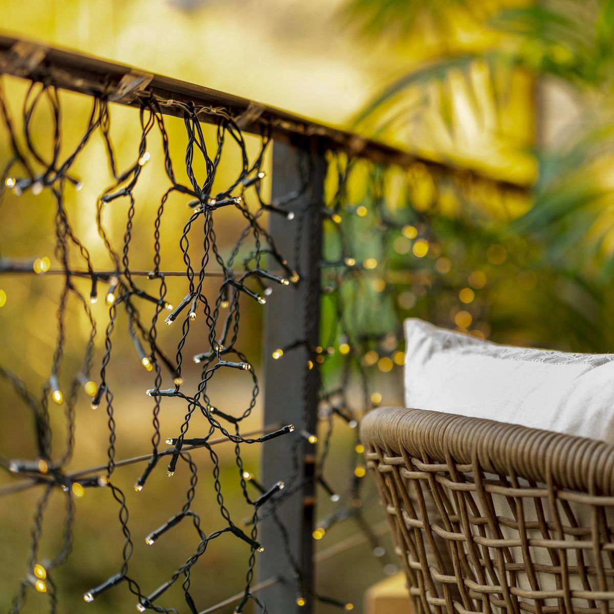 DEAR SANTA - Cascada 200 luces calida solar