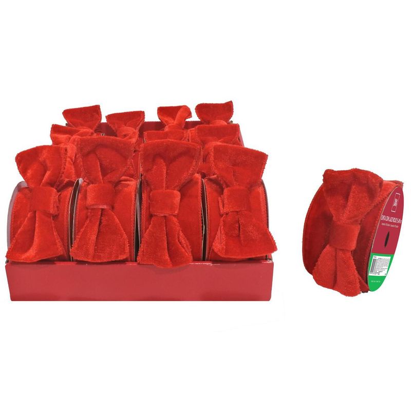 DEAR SANTA - Cinta con lazo rojo 5 m