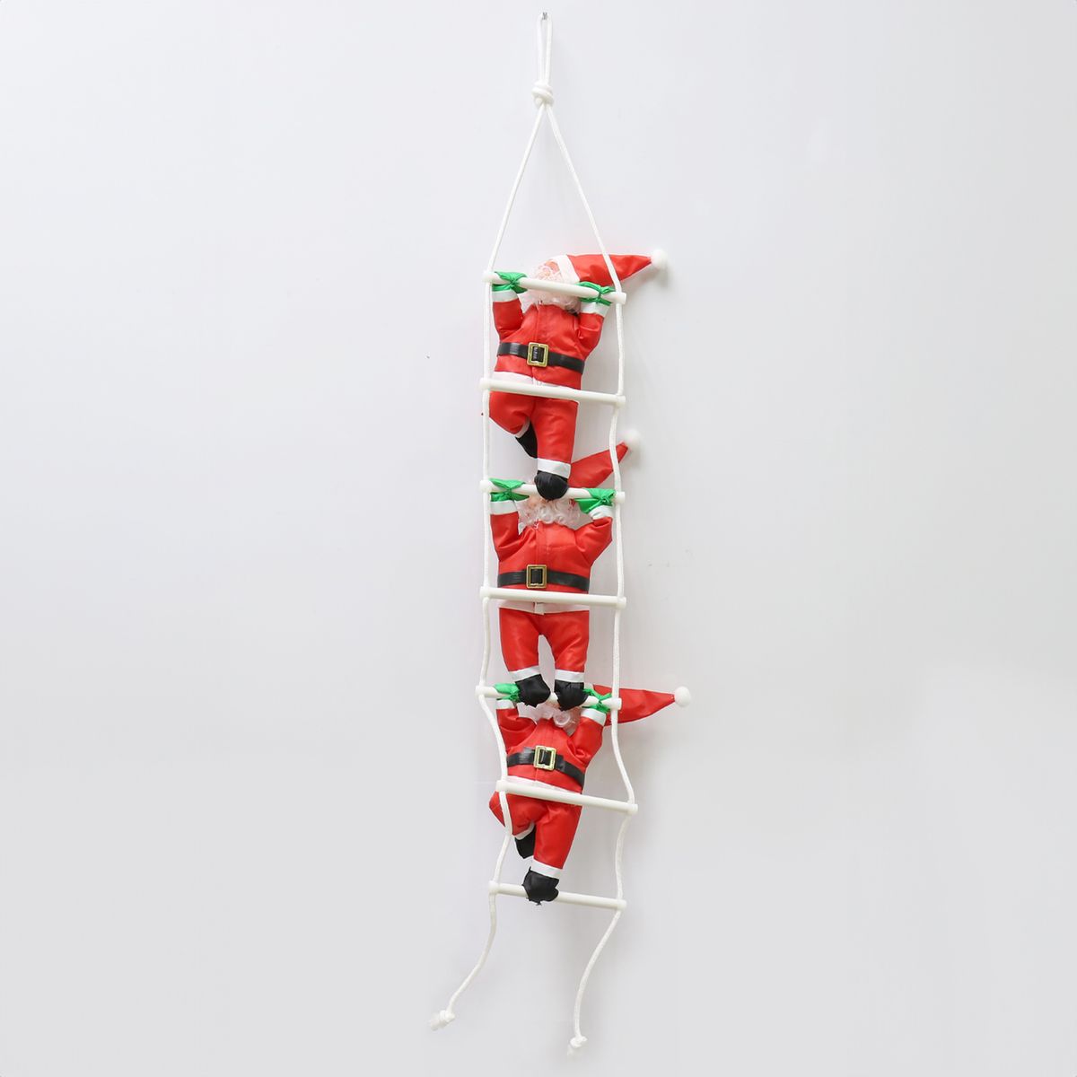 DEAR SANTA - Escalera c/3 santas 65 cm