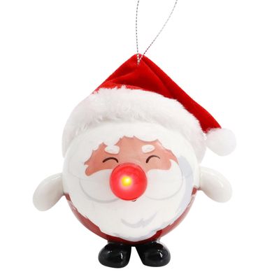 Esfera led santa 10 cm