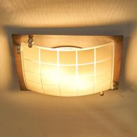 Plafón curvo 35 cm 2 luces E27