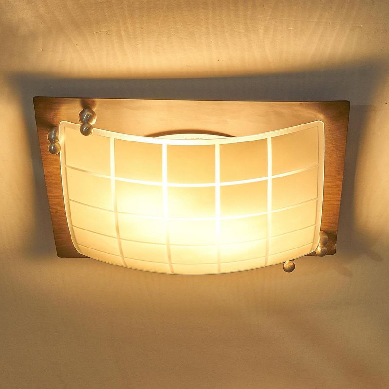 JUST HOME COLLECTION - Plafón curvo 35 cm 2 luces E27