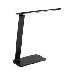 JUST HOME COLLECTION - Lámpara de escritorio led negra
