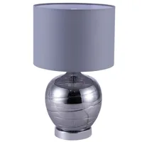 Lámpara Mesa Said Gris 25x41 cm