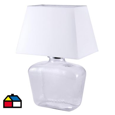 Lmpara de mesa 1 luz E27 blanca