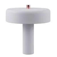 Lámpara Mesa Capa Blanco 30x33 cm