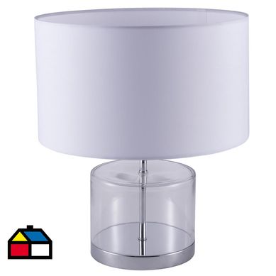 Lmpara de mesa 1 luz E27 blanca