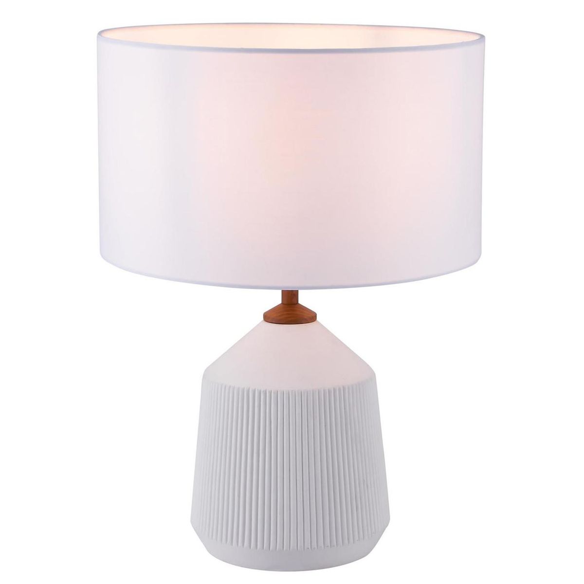 JUST HOME COLLECTION - Lámpara Mesa Suef Blanco 35x50 cm