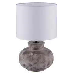 JUST HOME COLLECTION - Lámpara de mesa 1 luz E27 café