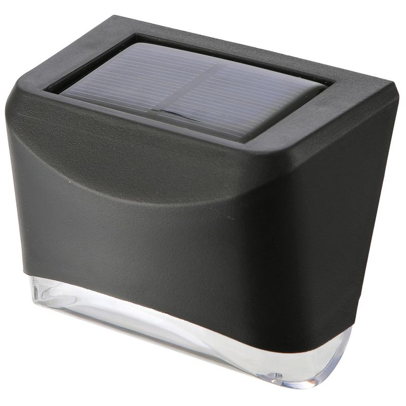 JUST HOME COLLECTION - Apliqué Exterior Solar Led 0,2 W IP44 Luz Fría