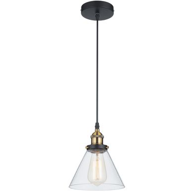 Lmpara colgante 1 luz E27 dorada