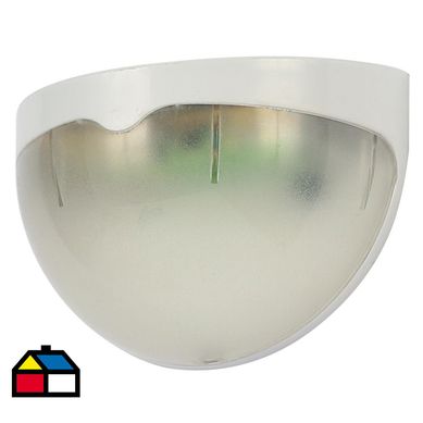 Aplique solar Blanco.