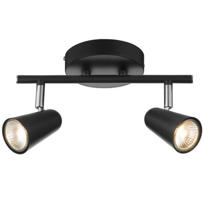 Imagen 2 del producto Barra 2 Luces Acero Negro