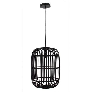 Lmpara colgante 1 luz E27 negra