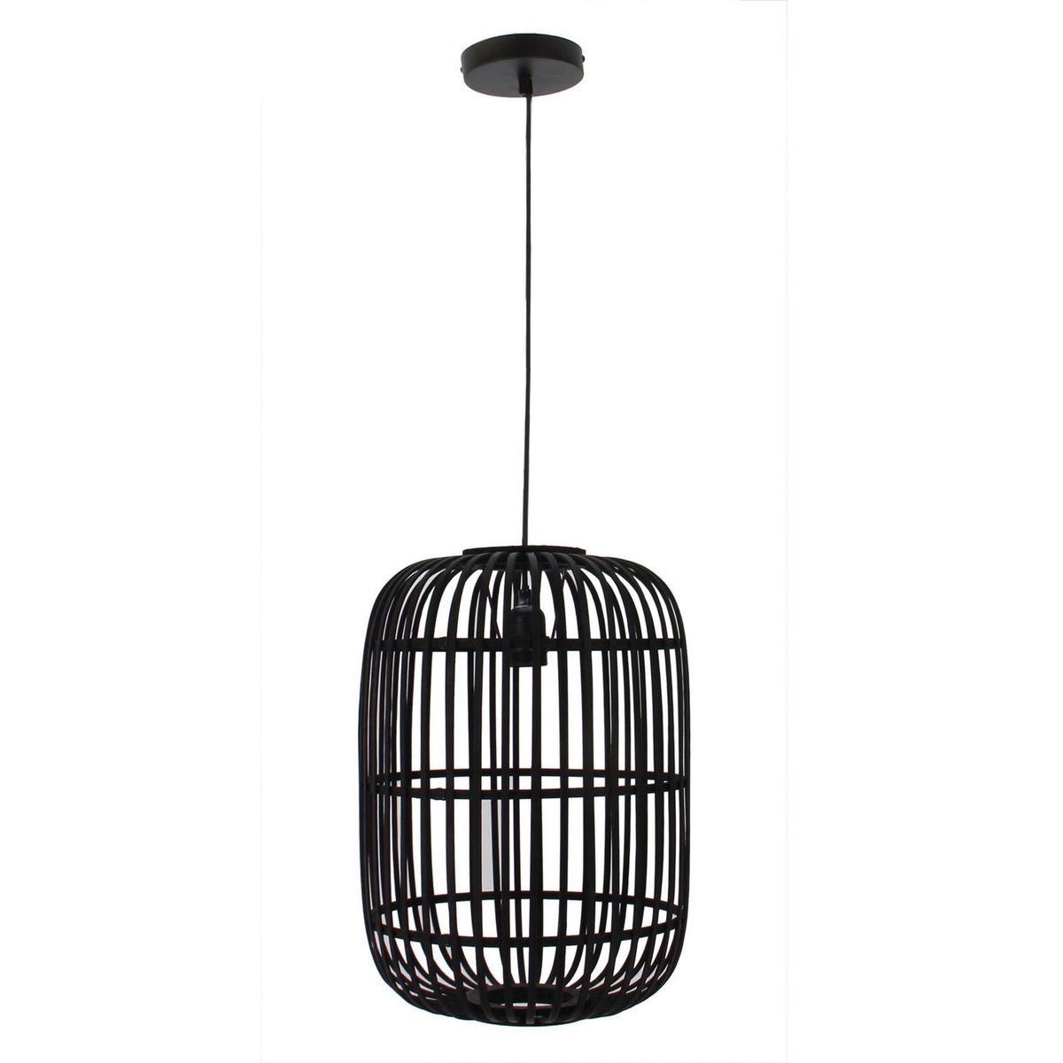 Lámpara Colgante Metal Negro, marca JUST HOME COLLECTION - Foto Principal