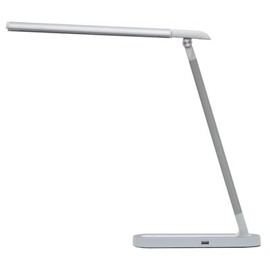 Lmpara de escritorio led gris