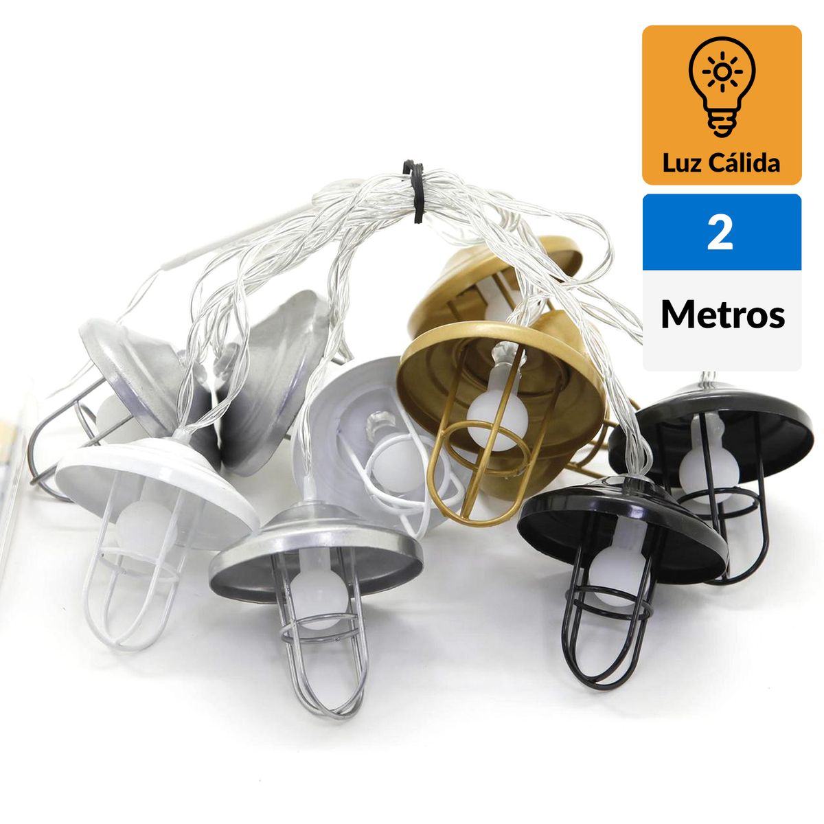 JUST HOME COLLECTION - Guirnalda led Vintage 10 l