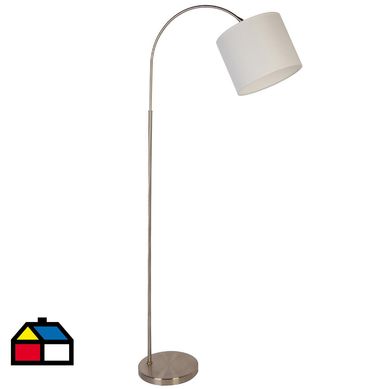 Lmpara de Pie 1 luz E27 blanca