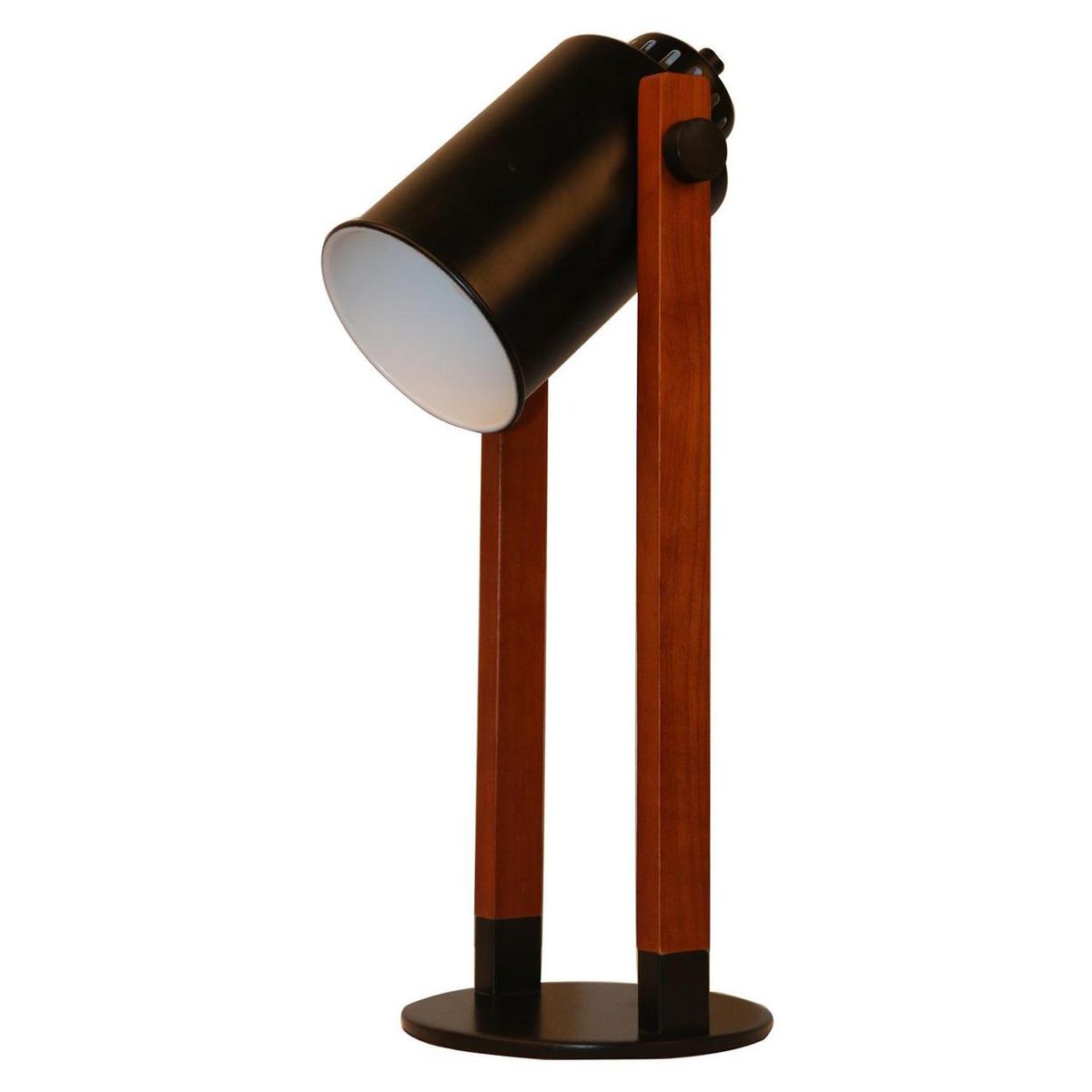 JUST HOME COLLECTION - Lámpara de escritorio 1 luz E27 negro