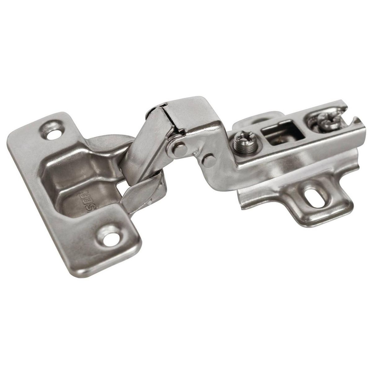 FIXSER - Bisagra reten recta 35mm 110° con tornillos