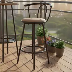 CASA BONITA - Silla Bar Café 97x56x52 cm