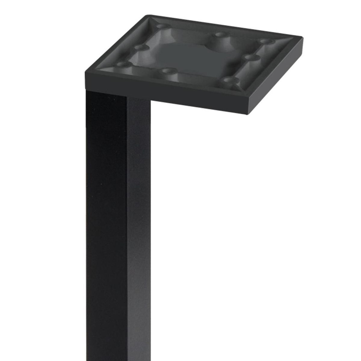 FIXSER - Pata aluminio 40x300 mm negra