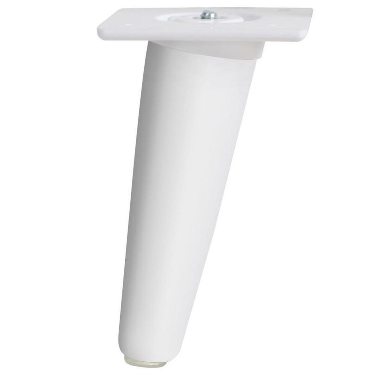 FIXSER - Pata madera conica 150 mm blanca