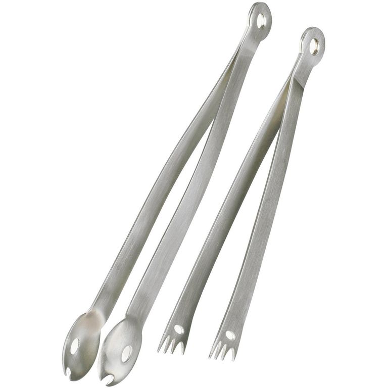 Set 2 pinzas 15 cm/17.8 cm acero inoxidable