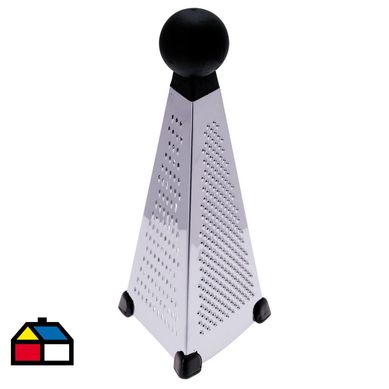 Rallador torre 4 en 1 23 cm acero inoxidable.