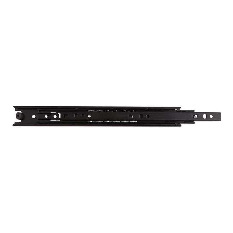 FIXSER - Corredera extensión total Negra 45mmX350mm