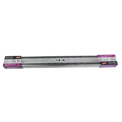 Corredera extensin total Negra 45mmX450mm
