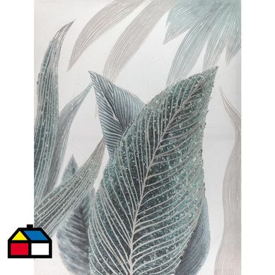 Canvas hoja larga folia 60x80 cm