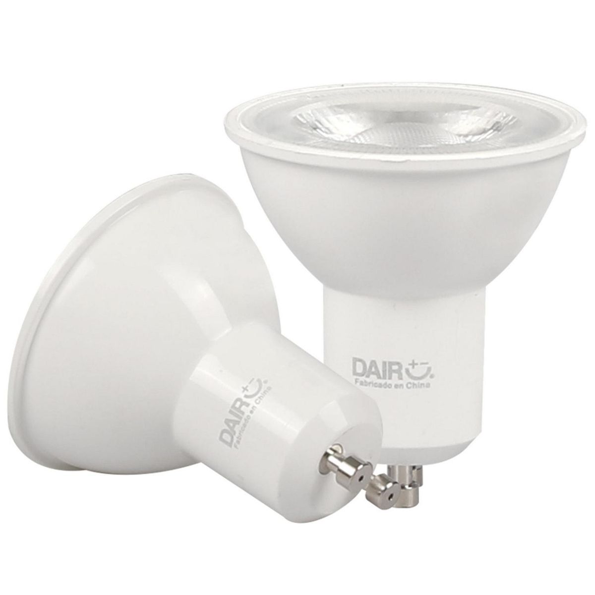 DAIRU - Pack 2 Ampolletas Led 35 W GU10 380 lm Luz Cálida