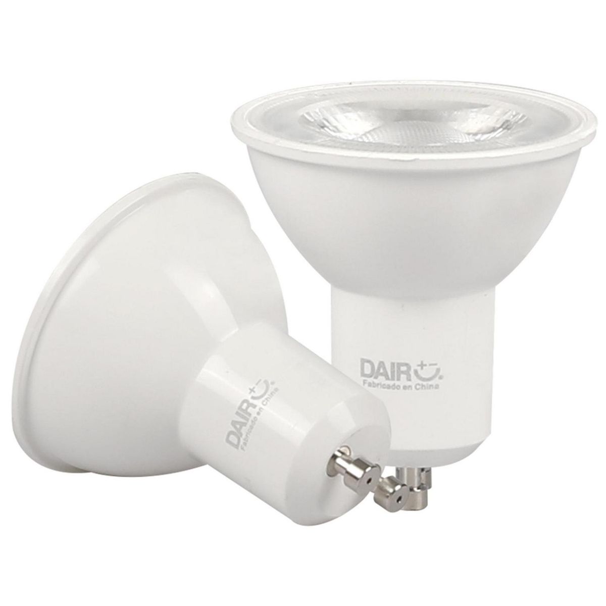 DAIRU - Pack 2 Ampolletas Led 35 W GU10 400 lm Luz Fría