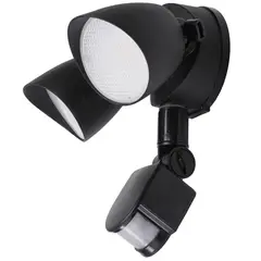 JUST HOME COLLECTION - Led Seguridad Ip54 17 W Luz Cálida Negro