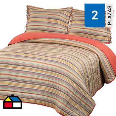 Quilt costa sol lneas 2 plazas