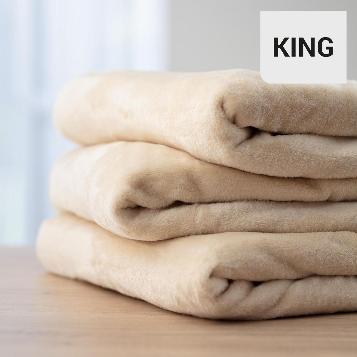 JUST HOME COLLECTION - Frazada Suave Flanel