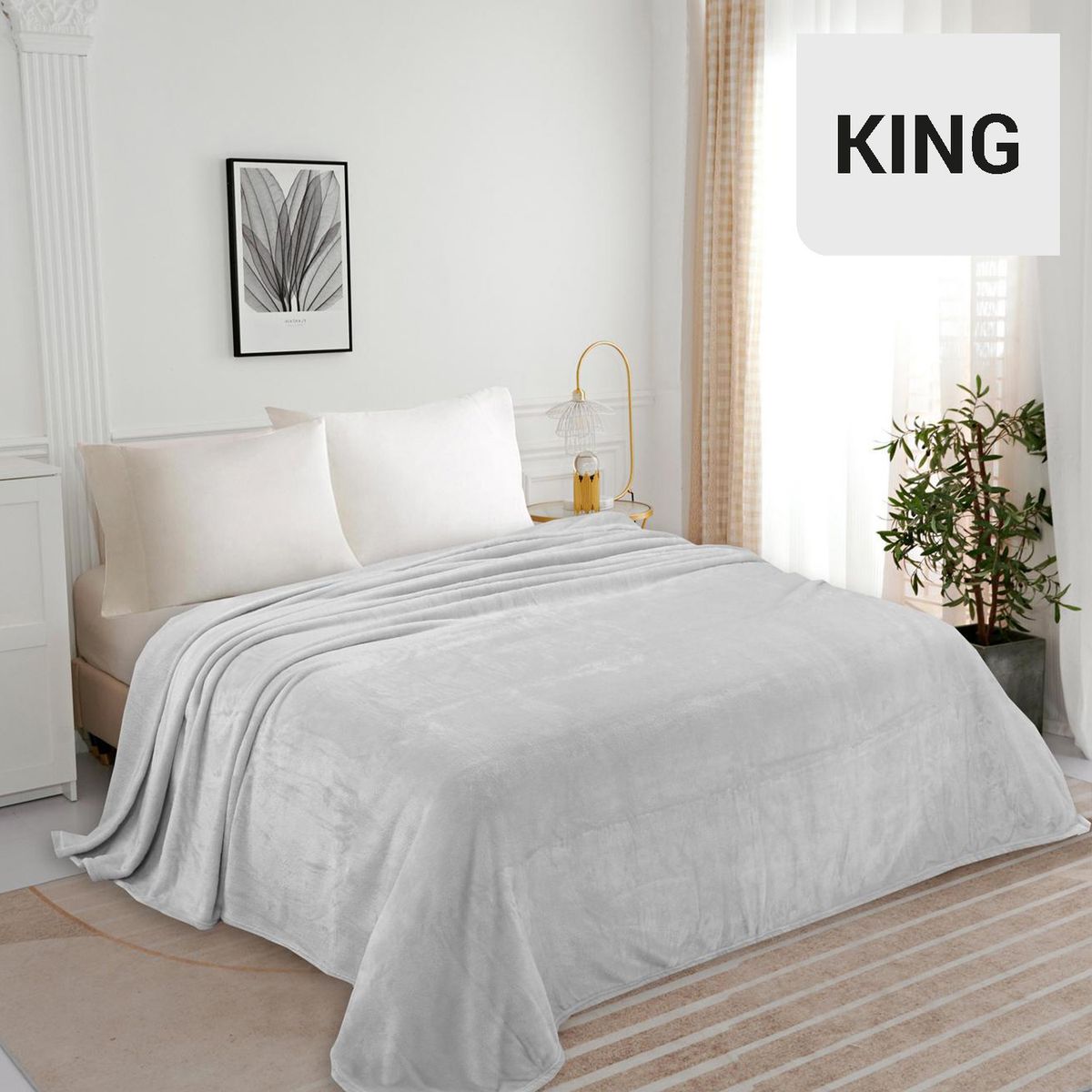 HOMY - Frazada Suave Flanel