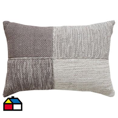 Cojn rustic tierra 35x50 cm.