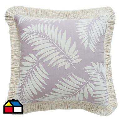 Cojn hojas palo rosa 45x45 cm