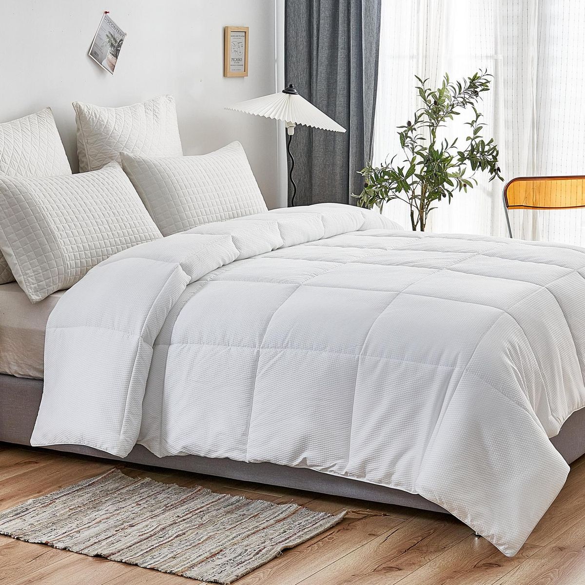 MICA - Plumón Hipoalergénico Blanco