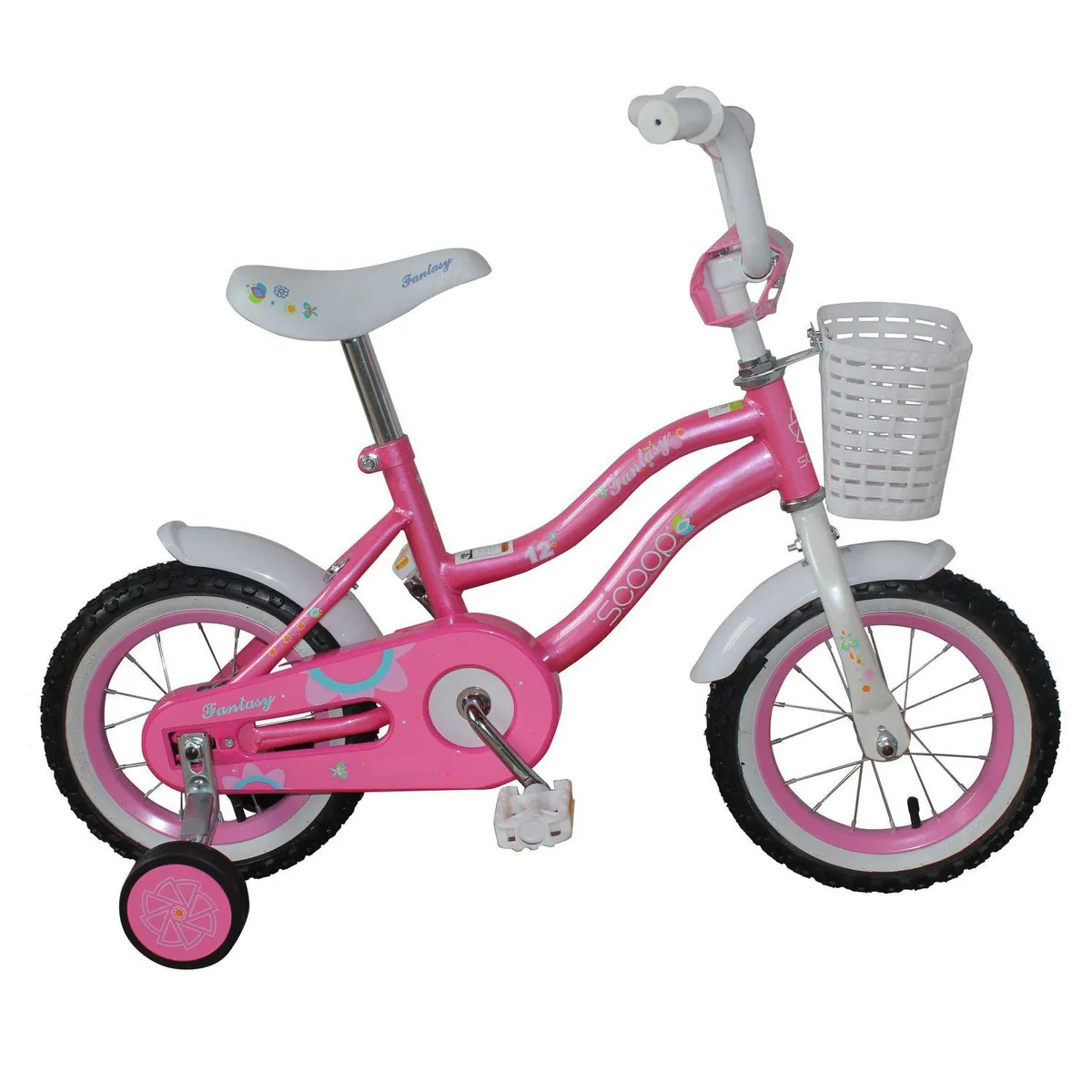 SCOOP - Bicicleta aro 12 fantasy pink