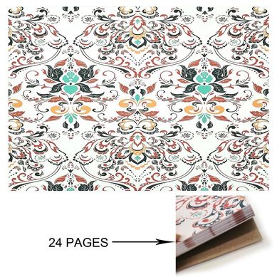 Set 24 individual papel costa blue