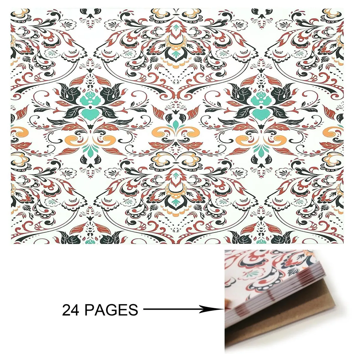 JUST HOME COLLECTION - Set 24 Individuales Rectangular 30x43 cm Costa Blue Multicolor