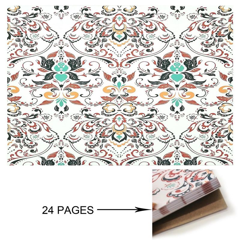 JUST HOME COLLECTION - Set 24 Individuales Rectangular 30x43 cm Costa Blue Multicolor
