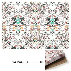 JUST HOME COLLECTION - Set 24 Individuales Rectangular 30x43 cm Costa Blue Multicolor