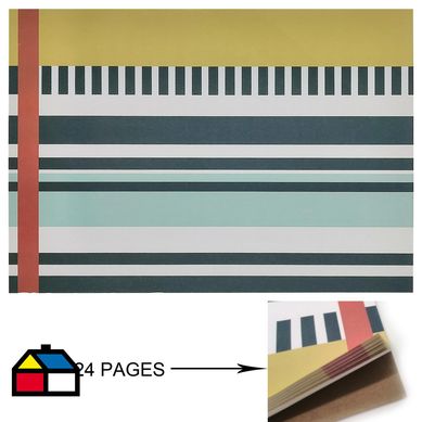 Set 24 individual papel crush