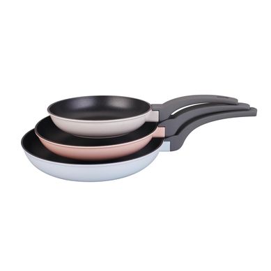 Set 3 sartenes 20/24/28 cm apilables