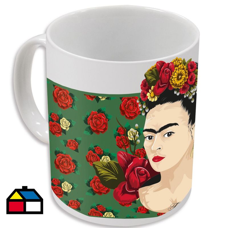FRIDA KAHLO - Taza de cerámica 325ml Frida.