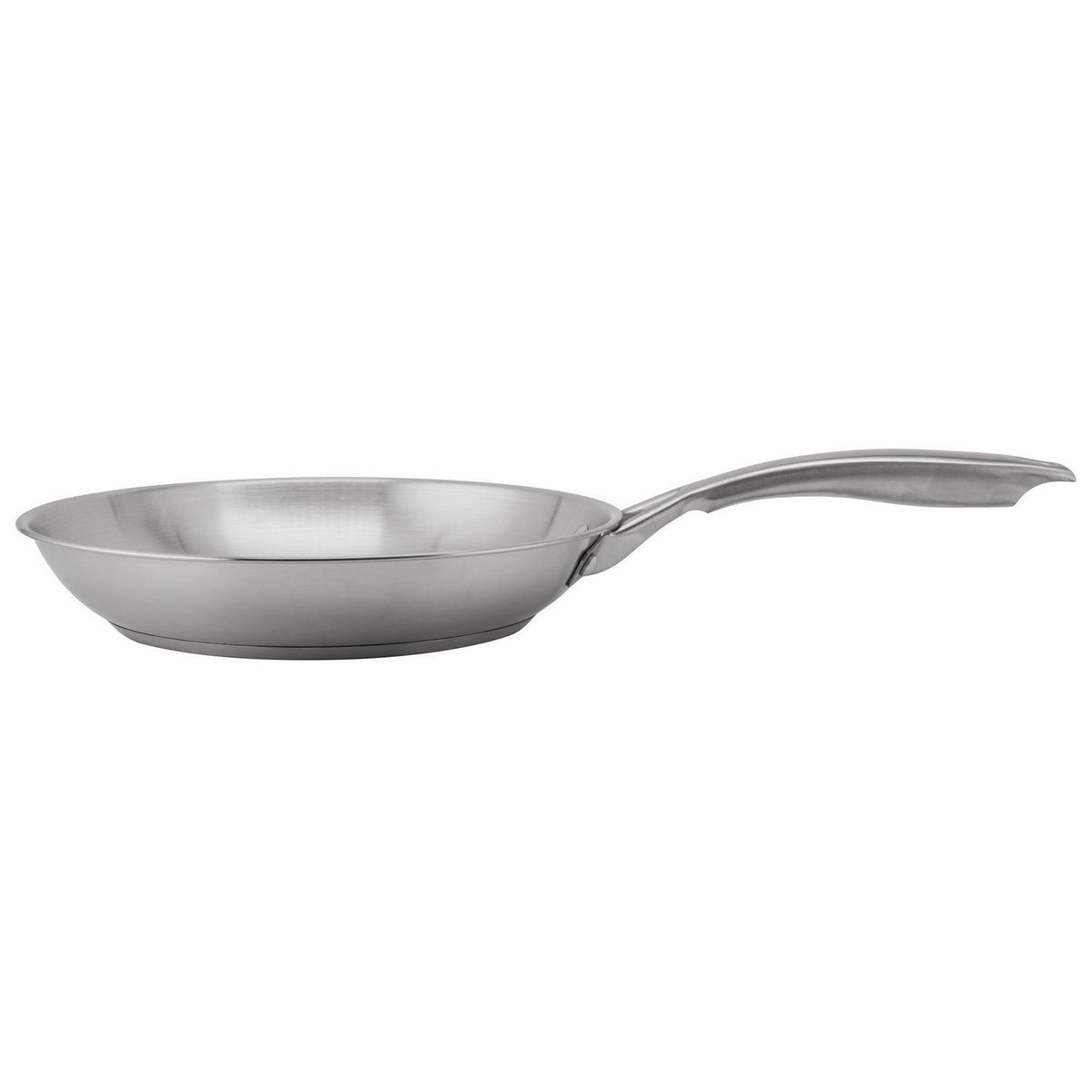 JUST HOME COLLECTION - Sartén Acero inoxidable Plateado